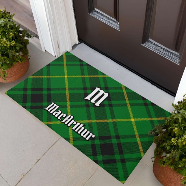Felpudo Clan MacArthur Tartan (Subido por el creador)