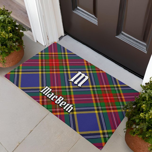 Felpudo Clan MacBeth Tartan Doormat (Subido por el creador)