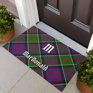Felpudo Clan MacDonald de Clanranald Tartan Doormat