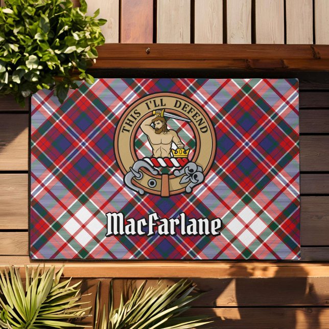 Felpudo Clan MacFarlane Escudo por Vestir Tartán (Subido por el creador)