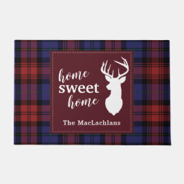 Felpudo Clan MacLachlan de Navidades Tartán personalizado