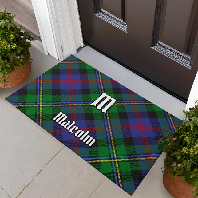 Felpudo Clan Malcolm Tartan (Subido por el creador)