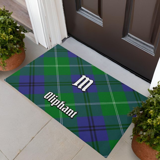 Felpudo Clan Oliphant Tartan Doormat (Subido por el creador)