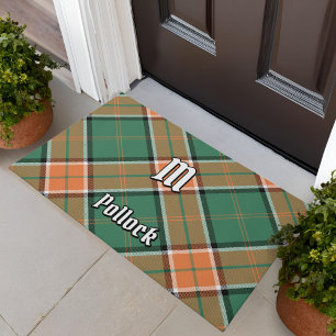 Felpudo Clan Pollock Tartan Doormat