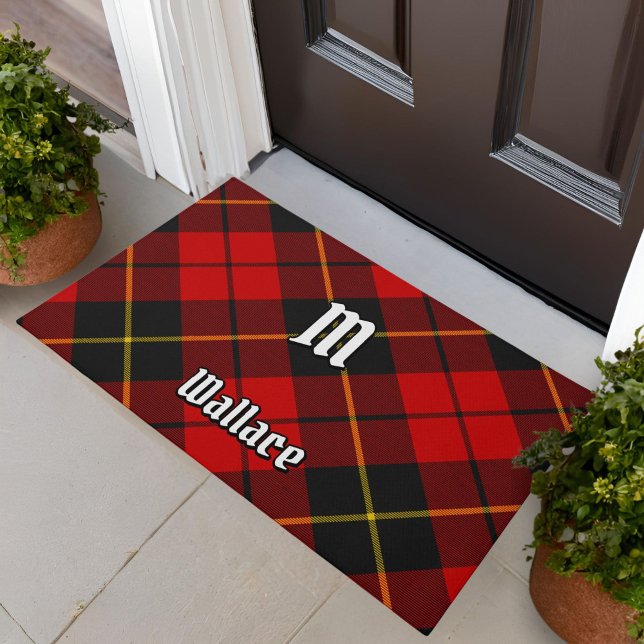 Felpudo Clan Wallace Tartan Doormat (Subido por el creador)