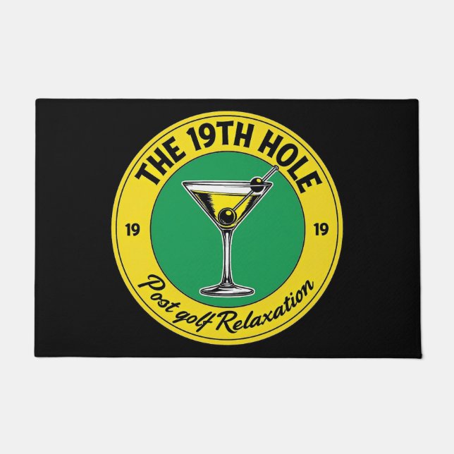Felpudo Clásico 19.º Hole Golf (Anverso)