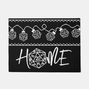 Felpudo Clásico de luces RPG Fantasía Tabletop Gamer Dic