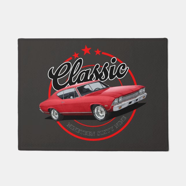 Felpudo Clásico rojo SS (Anverso)