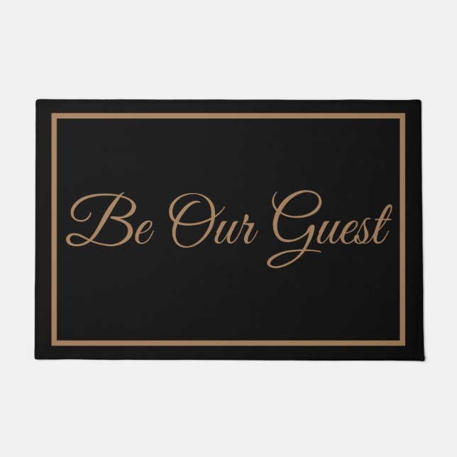 Felpudo Classic Be Our Guest Mat (Anverso)