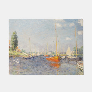 Felpudo Claude Monet. Barcos Rojos, Argentina