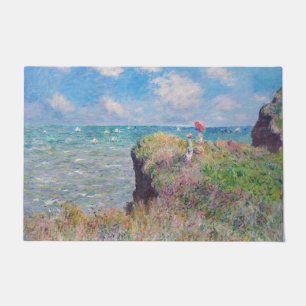 Felpudo Claude Monet - Camino acantilado en Pourville