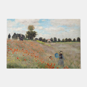 Felpudo Claude Monet - Campo de amapola