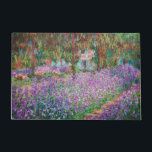 Felpudo Claude Monet - El jardín del artista en Giverny<br><div class="desc">El jardín del artista en Giverny / Le Jardin de l'artiste a Giverny - Claude Monet,  1900</div>
