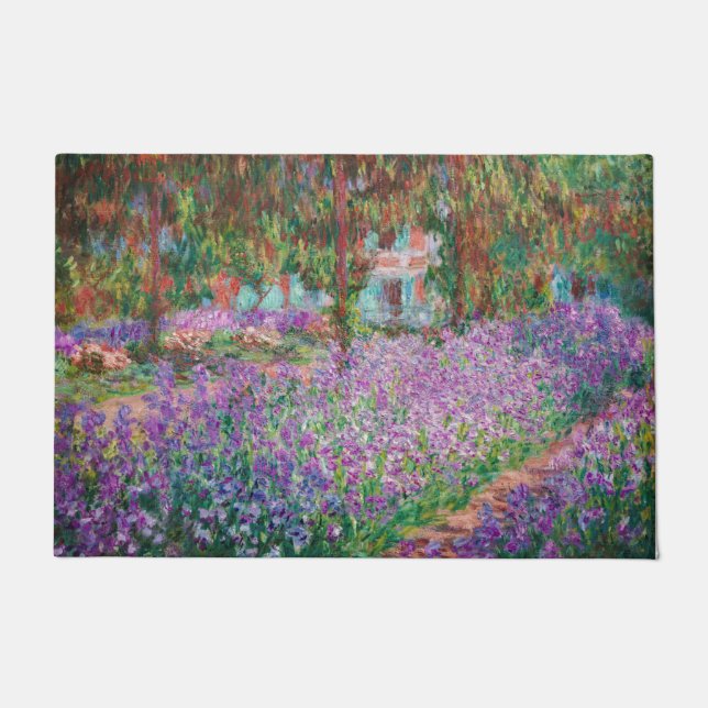 Felpudo Claude Monet - El jardín del artista en Giverny (Anverso)