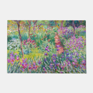 Felpudo Claude Monet - El jardín del Iris en Giverny