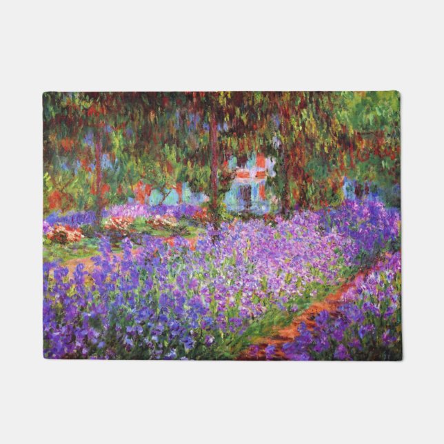 Felpudo Claude Monet Garden (Anverso)