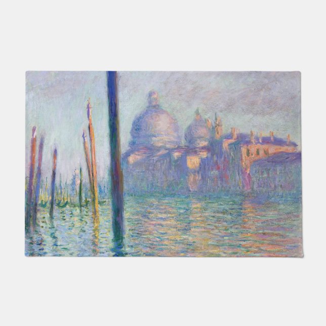 Felpudo Claude Monet - Gran Canal, Venecia (Anverso)