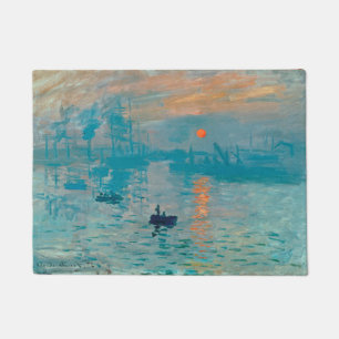 Felpudo CLAUDE MONET - impresión, salida del sol 1872