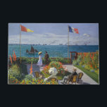 Felpudo Claude Monet - Jardín en Sainte-Adresse<br><div class="desc">Jardín en Sainte-Adresse / Terraza en Sainte-Adresse - Claude Monet,  Óleo sobre lienzo,  1867</div>