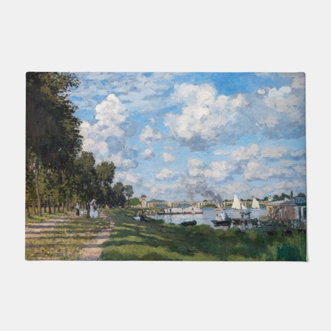 Felpudo Claude Monet - La cuenca de Argenteuil (Anverso)