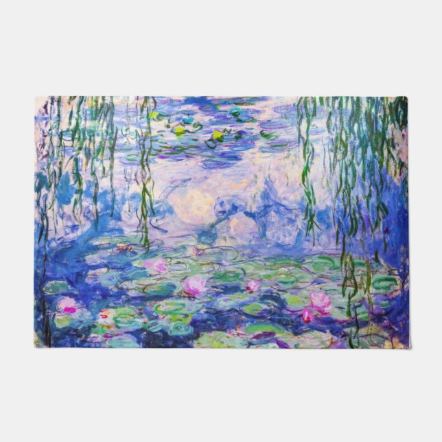 Felpudo Claude Monet - Lilies de agua / Nympheas 1919 (Anverso)