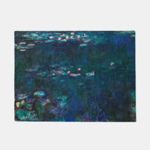 Felpudo Claude Monet - Los pimientos de agua - Reflexión v