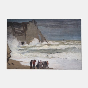 Felpudo Claude Monet - Mar duro en Etretat