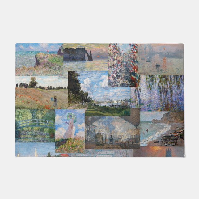 Felpudo Claude Monet - Patchwork (Anverso)