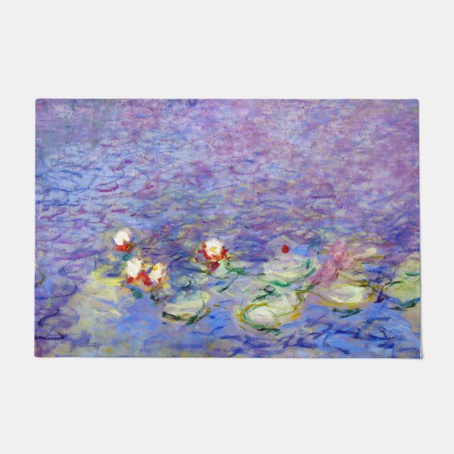 Felpudo Claude Monet - Water Lilies (Anverso)