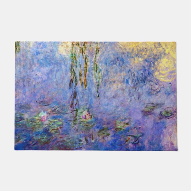 Felpudo Claude Monet - Water Lilies (Anverso)