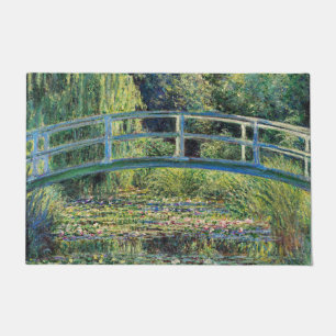 Felpudo Claude Monet - Water Lily Pond y Puente Japanés