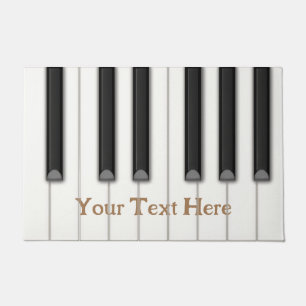 Felpudo Claves de piano gigante personalizables en 4 color