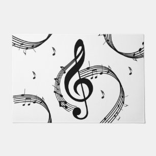 Felpudo Climactic G Clef