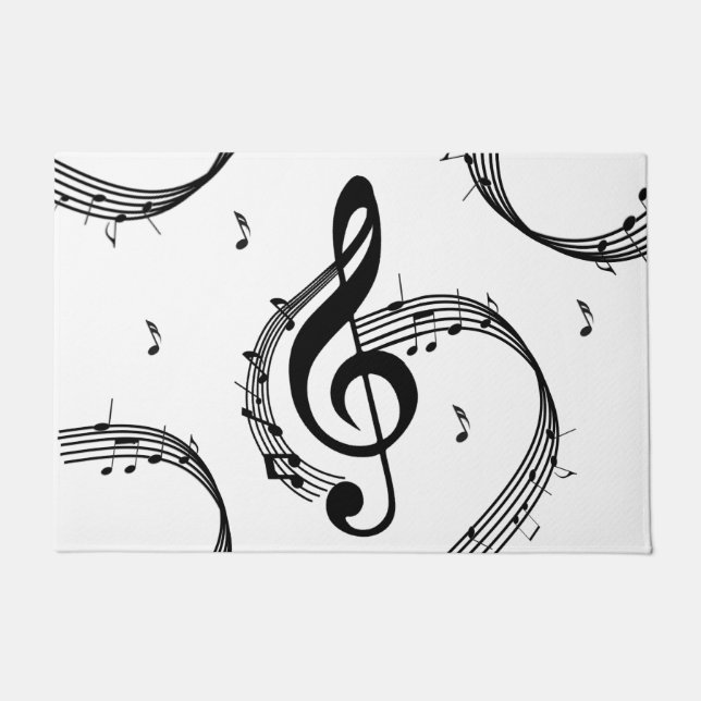 Felpudo Climactic G Clef (Anverso)