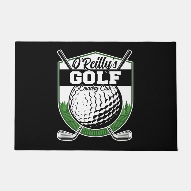 Felpudo Club Campestre Personalizado Golf Golf Player Pro (Anverso)