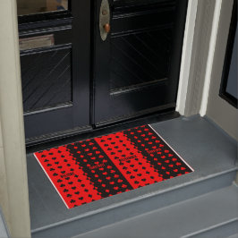 Felpudo Clubes, espadas, corazones, diamantes - fresco