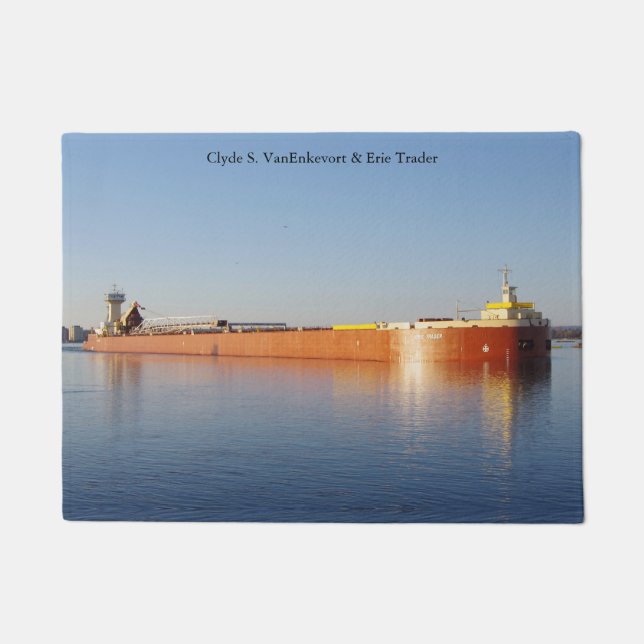 Felpudo Clyde S. Vanenkevort & Erie Trader Door Mat (Anverso)