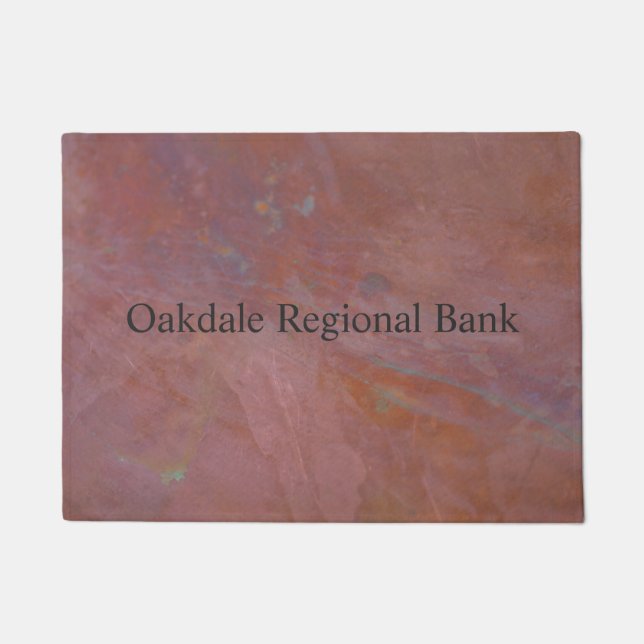 Felpudo Cobre texturizado (Anverso)