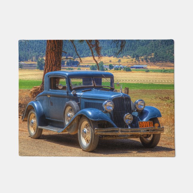 FELPUDO COCHE 1932 DEL VINTAGE (Anverso)