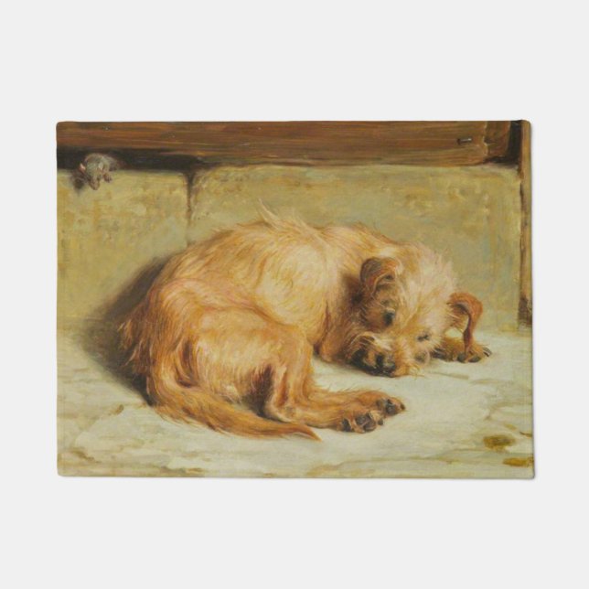 Felpudo Cocker español Perro inglés (por Briton Rivière) (Anverso)