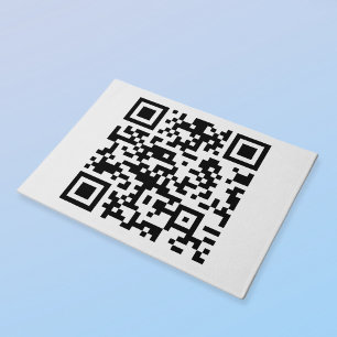Felpudo Código QR creado al instante (introduciendo su URL
