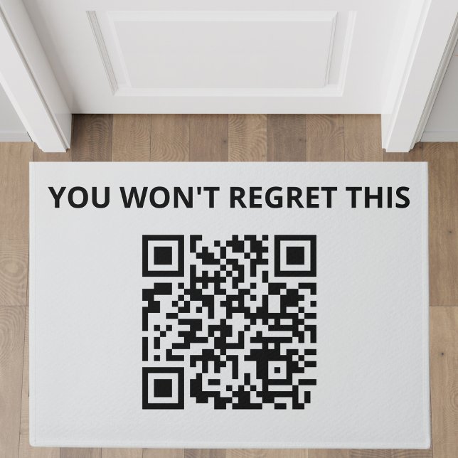 Felpudo Código QR Personalizado divertido (Subido por el creador)