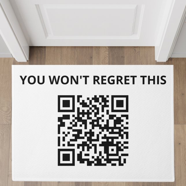 Felpudo Código QR Personalizado divertido (Subido por el creador)