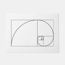 Coeficiente de oro espiral de Fibonacci