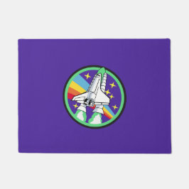 Felpudo Cohete a la luna