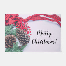 Colección de conos de pino de vacaciones