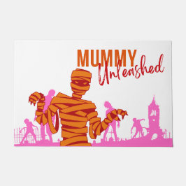 Felpudo Colección de sellos de Halloween "Mummy Unleashed"
