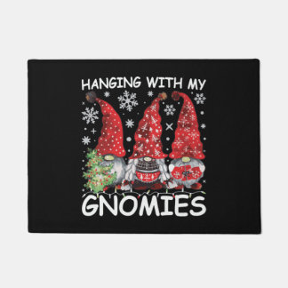 Felpudo Colgar con mis cómicos Navidades Gnome