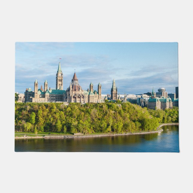 Felpudo Colina del Parlamento en Ottawa - Ontario, Canadá (Anverso)