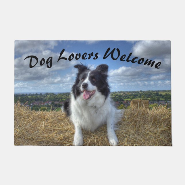 Felpudo Collie Dog Lovers (Anverso)